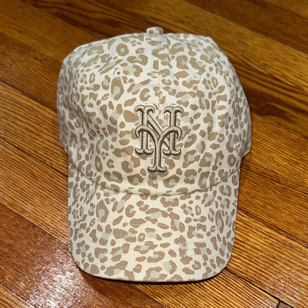 Mets Leopard Print Baseball Cap